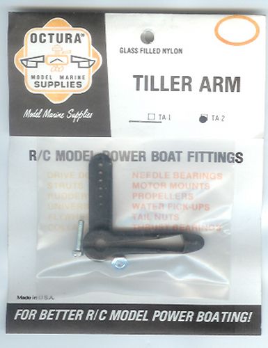 OCTURA Wedge Rudder Arm